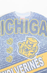 Mitchell & Ness Michigan Wolverines Playmaker T-Shirt