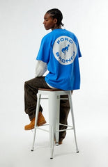 FORD Blue Bronco Circle Logo T-Shirt