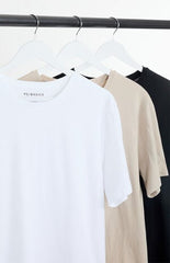 PS Basics 3 Pack Solid Color Scallop T-Shirts