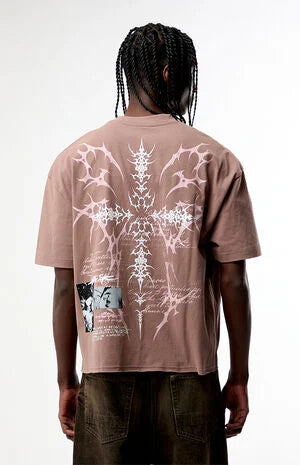Pacsun What Remains Cropped Boxy T-Shirt