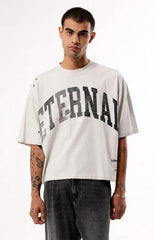 Pacsun Eternal Ripped Cropped T-Shirt