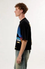 Pacsun Circuit Dreams Cropped T-Shirt