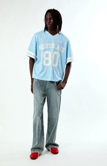Pacsun Silverlake Cropped Football Jersey