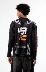 Pacsun Revenge Long Sleeve Mesh Jersey
