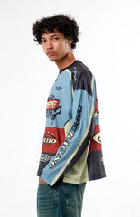 Pacsun Speed Racing Long Sleeve Jersey