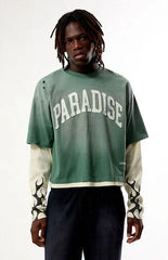 Pacsun Paradise 2fer Long Sleeve Layered T-Shirt
