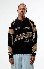 Pacsun Zero Mercy Knit Polo Sweater