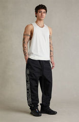 Fear of God ESSENTIALS Vintage Black Active Trace Relaxed Track Pants