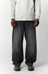 Pacsun Mason Baggy Barrel Jeans Dart Black