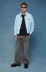 Pacsun Mason Baggy Jeans Darted Dark Gray