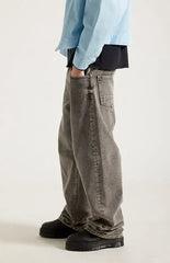 Pacsun Mason Baggy Jeans Darted Dark Gray