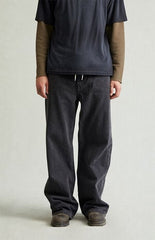 Pacsun Blake Extreme Baggy Jeans Drawstring Graphic Faded Black