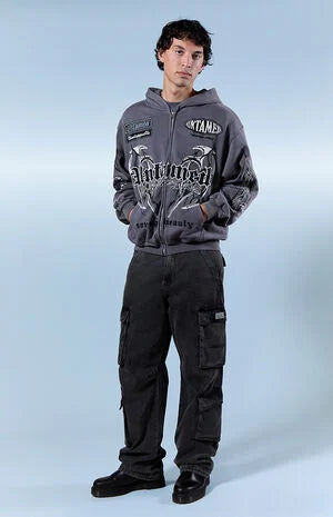 Pacsun Dylan Baggy Jeans Cargo Black