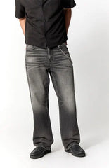 Pacsun Dylan Baggy Jeans Chain Vintage Wash Black
