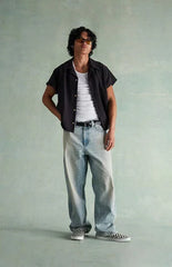 RARE DNM EDIT Washed Light Blue Baggy Jeans