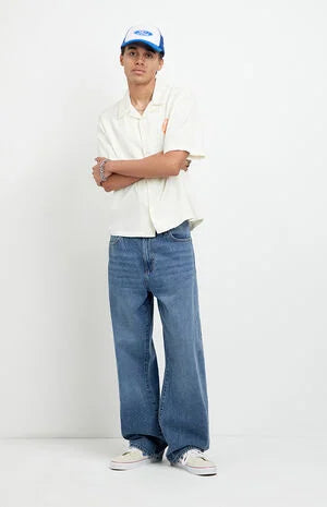 Pacsun Dylan Baggy Jeans Medium Blue