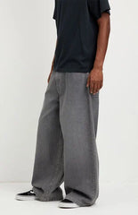 Pacsun Ryder Ultra Baggy Jeans Flames Gray