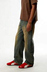 Pacsun Dylan Baggy Jeans Dark Blue Tint