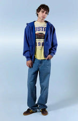 Pacsun Dylan Baggy Jeans Medium Blue Wash