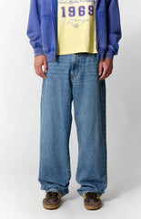 Pacsun Dylan Baggy Jeans Medium Blue Wash