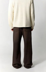 Pacsun Blake Extreme Baggy Jeans Brown Pinstripe