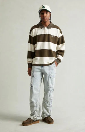 Pacsun Dylan Baggy Jeans Cargo Light Indigo