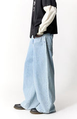 Pacsun Ryder Ultra Baggy Jeans Light Blue