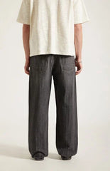 Pacsun Dylan Baggy Jeans Stripe Washed Black