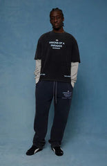 Pacsun Visions Of A Paradox Fleece Baggy Sweatpants