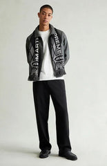 Pacsun Black Straight Drawstring Trousers