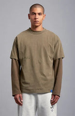 A.R.C. Green Vintage Wash Heavyweight Oversized T-Shirt