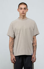 A.R.C. Tan Vintage Wash Heavyweight Oversized T-Shirt