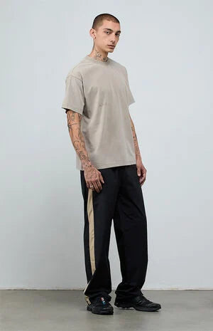 A.R.C. Tan Vintage Wash Heavyweight Oversized T-Shirt