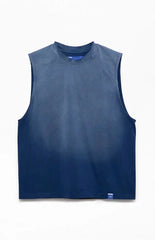 A.R.C. Navy Vintage Wash Form Muscle T-Shirt