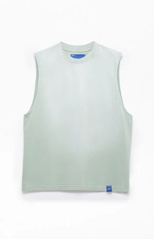 A.R.C. Blue Vintage Wash Form Muscle T-Shirt