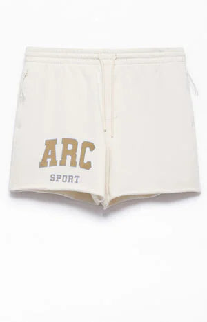 A.R.C. Gray Cutoff Fleece Sweat Shorts