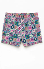 Modelo Tile 5" Swim Trunks