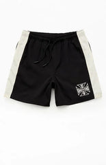 West Coast Choppers Paneled Logo 6" Swim Trunks