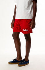 Coca Cola by Pacsun Retro Logo 6.5" Swim Trunks
