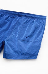 Pacsun Venice Crinkle 4.5" Swim Trunks