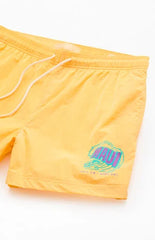 Pacsun Maui Crinkle 4.5" Swim Trunks
