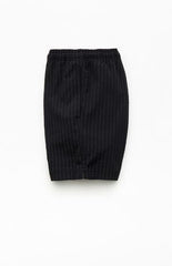 Pacsun Black Hudson Striped 5.5" Swim Trunks