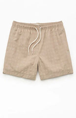 Pacsun Tan Lounge 5.5" Swim Trunks