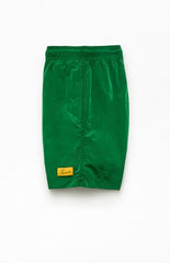 Pacsun Green Salt Solid 6" Volley Swim Trunks