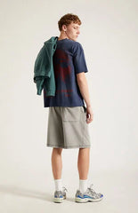 Pacsun Gray Fleece Baggy Sweat Shorts