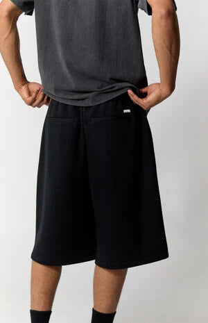 Pacsun Black Fleece Ultra Baggy Sweat Shorts