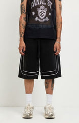 Pacsun Piping Fleece Baggy Sweat Shorts