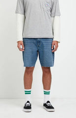 Pacsun Harrison Cutoff Baggy Jean Shorts Medium Blue