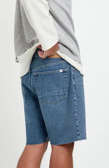 Pacsun Harrison Cutoff Baggy Jean Shorts Medium Blue