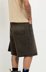 Pacsun Parker Baggy Jean Shorts Brown